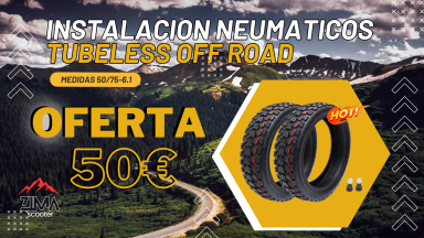 Instalacion Neumaticos Off Road Tubeless